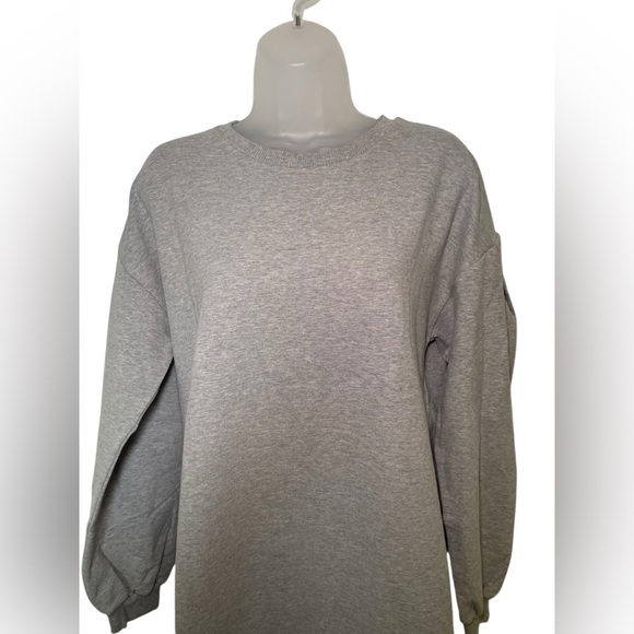 The Simple Folk New Gray Oversized Sweater Dress Size 6 - Picture 3 of 6